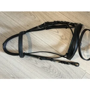 Bridon noir Poney